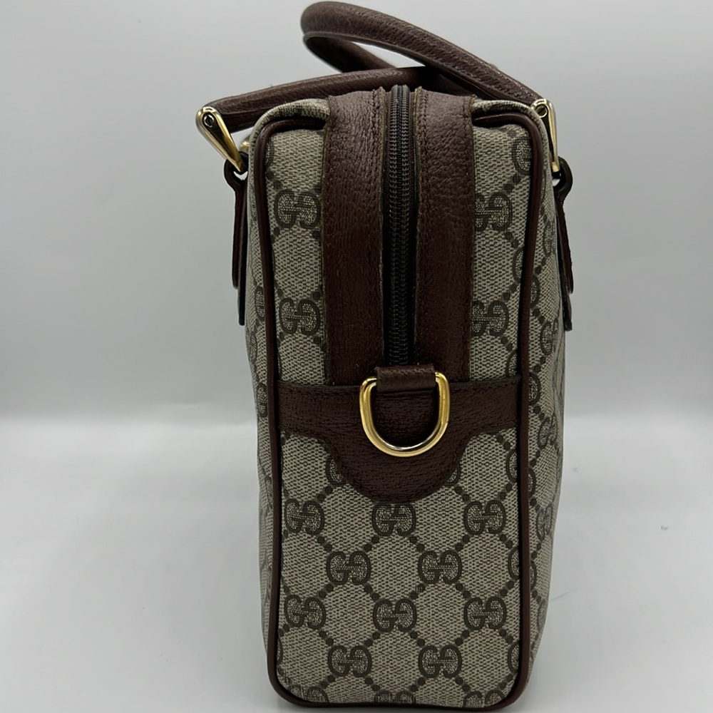 Gucci Canvas GG Supreme Boston- Accessory Collection - Vintage - Picture 4 of 15